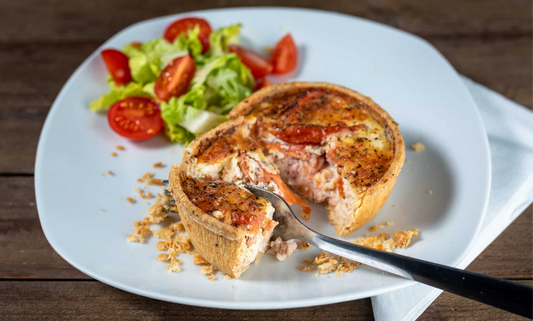 Bacon & Mushroom Quiche